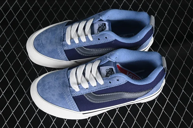 All categories Vans Vans series Vans Low Vans low-top Vans Knu Skool Vans low-top retro casual fat bread shoes VN0009QCBLK